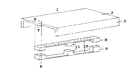 A single figure which represents the drawing illustrating the invention.